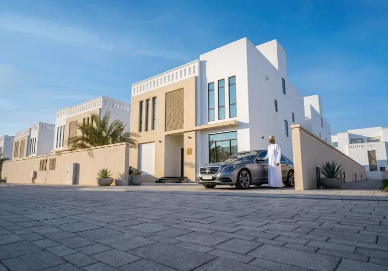Villa entrance