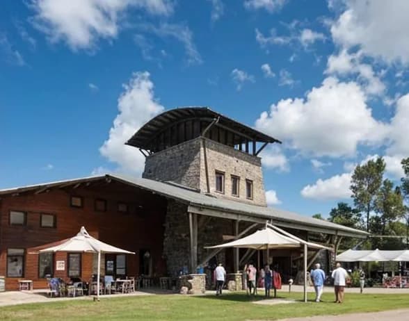 Cellar door building