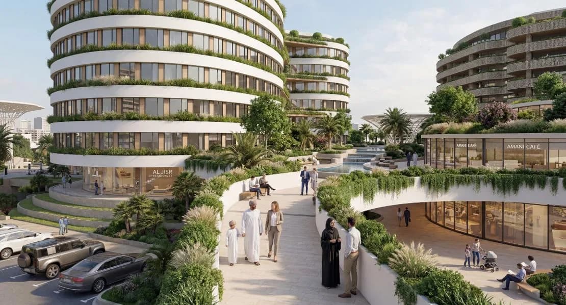 Al Jisr Residences — retail plaza