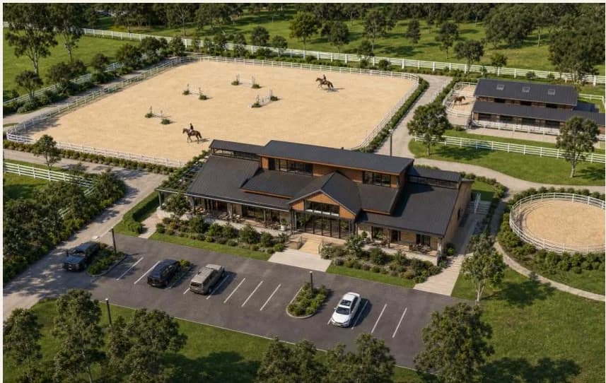Equestrian precinct