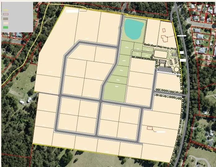 Hilltop Masterplan — site plan